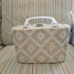 Vintage Hard case Hand Bag